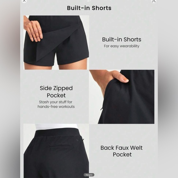 GlowMode Skirt Tennis short - Picture 2 of 7